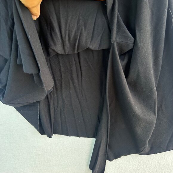Alembika Dress Womens Size 1 Small Black Asymmetrical Lagenlook Grunge Layering - Picture 9 of 12